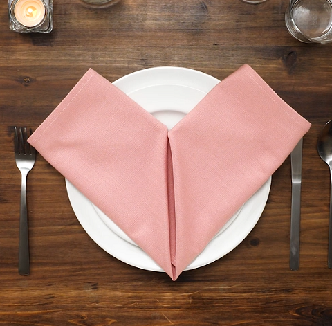 Як скласти із серветки серце