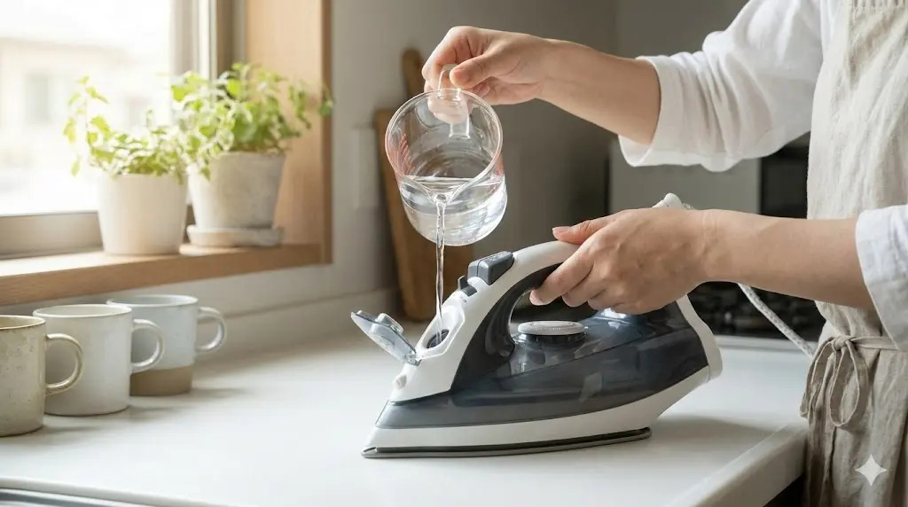 Чому в праску не можна заливати дистильовану воду